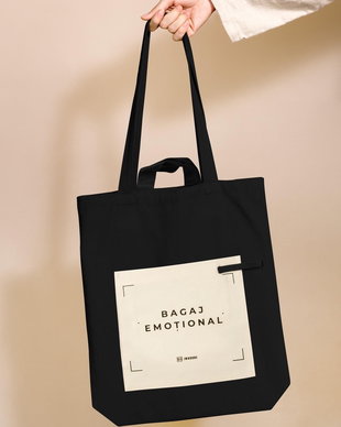 Sacosa bumbac 100% - Bagaj emoțional
