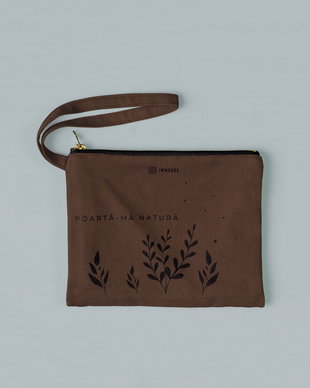 Portfard bumbac 100% - Poarta-ma natura
