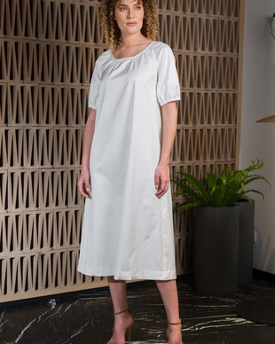 Rochie tip ie din bumbac