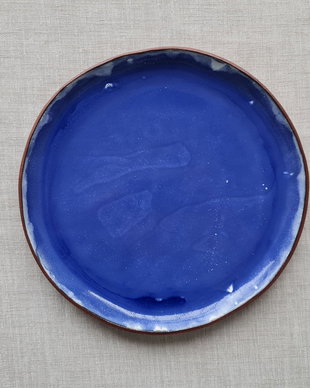 Farfurie ceramică - albastru