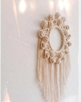 Mandala macrame