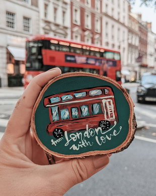 Decoratiune felie MINI LONDON