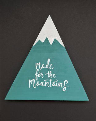 Decoratiune lemn MOUNTAIN