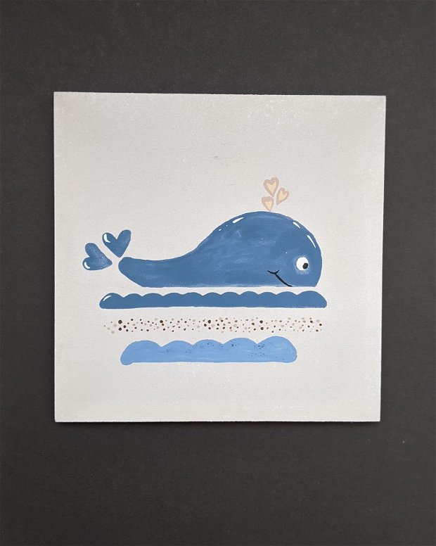 Tablou MINI Baby Whale