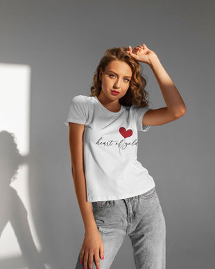Tricou Heart of gold
