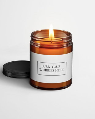 Lumânare Burn worries