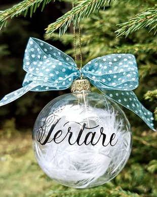 Glob cu fulg de poveste "Iertare"