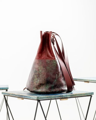 Geanta Piele Amavi Rosa Shopper Bag