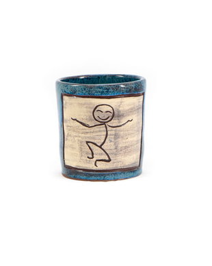 Pahar din ceramica handmade - Zambirici Dancing