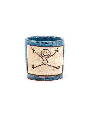 Pahar din ceramica handmade Zambirici Forever Joy