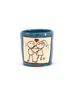Pahar handmade din ceramica - Zambirici Kiss