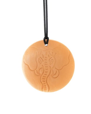 Colier lut rosu Ganesha
