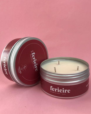 Lumânare "Fericire" la cutie - Atelier de stare