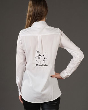 Cămașă Brodată, Zodiac Constellation, Sagittarius