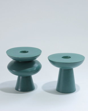 Set Sfesnice Monochrome Verde Brad