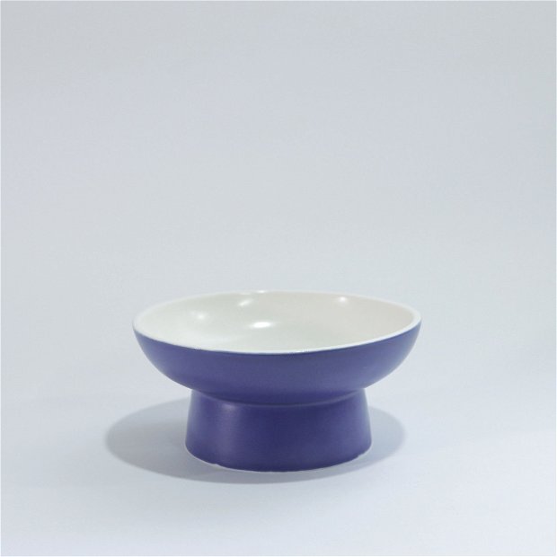 Ikebana Bowl Monochrome Albastru