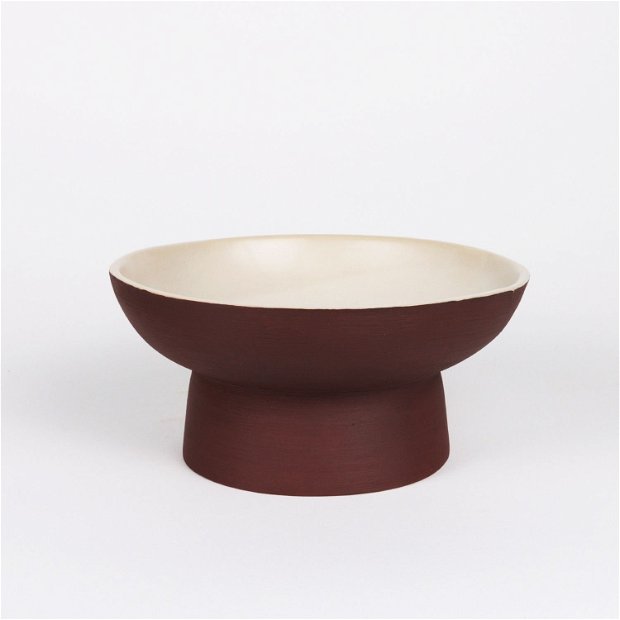 Ikebana Bowl Rust