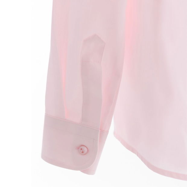 Set 2 Camasi fete din bumbac alb si roz pastel