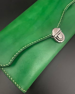 Portofel dama verde