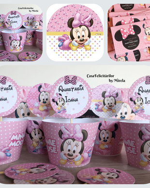 Toppers baby Minnie mouse