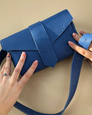 Borseta LOVE BLUE