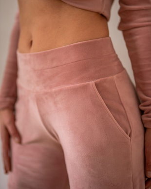 Pantaloni catifea evazați