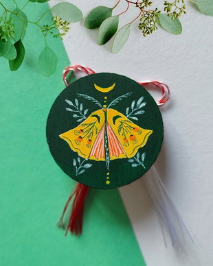 Brosa-martisor Fluture