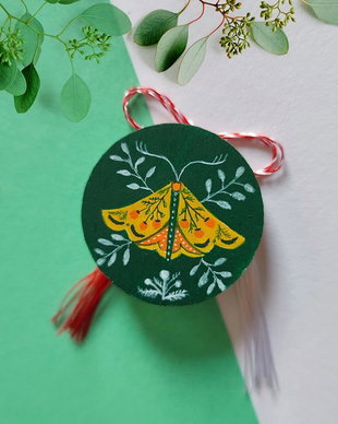 Brosa-martisor Fluture