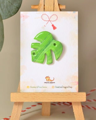 Mărțișor frunză monstera #8