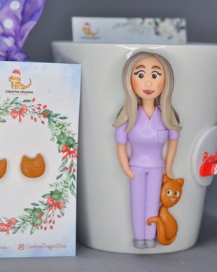 Cană personalizată pentru doctor veterinar