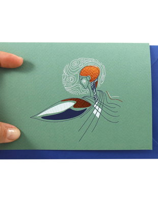 Felicitare Lady Bird 01