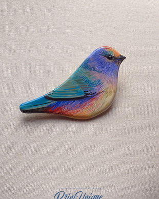 Brosa "Rainbow Bird"