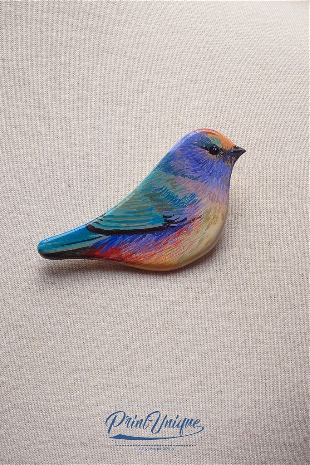 Brosa "Rainbow Bird"