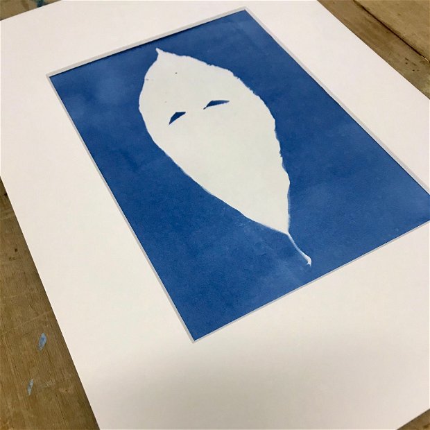 Cyanotype art, No Face
