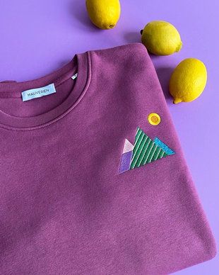 Sweatshirt din bumbac Plum Mountains
