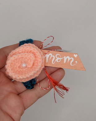 Martisor crosetat MOM