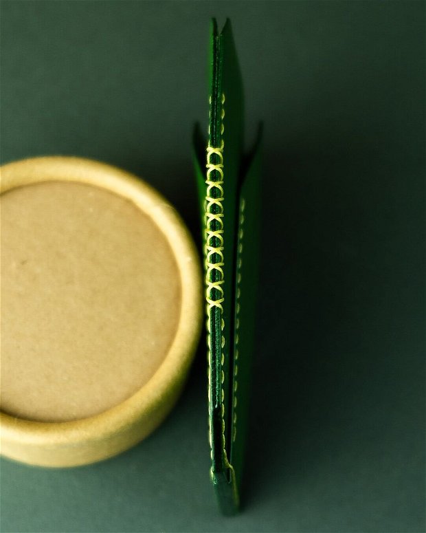 Portofel minimalist Loki verde
