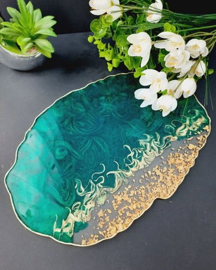 Emerald Beauty - Oval Platter