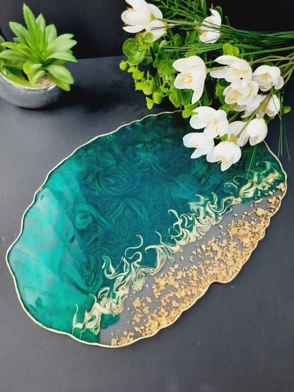 Emerald Beauty - Oval Platter