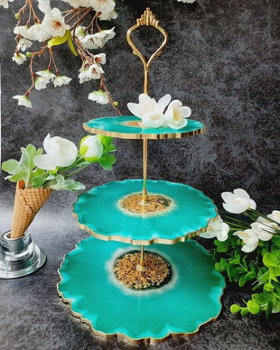 Green - Cake Tier