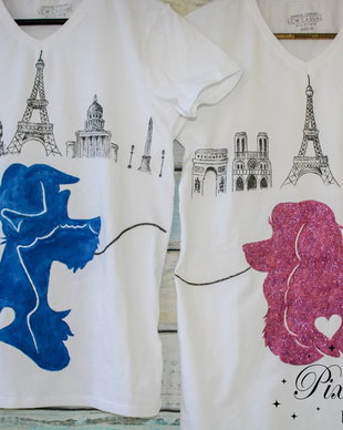 Lady and the Tramp - Set tricouri cuplu