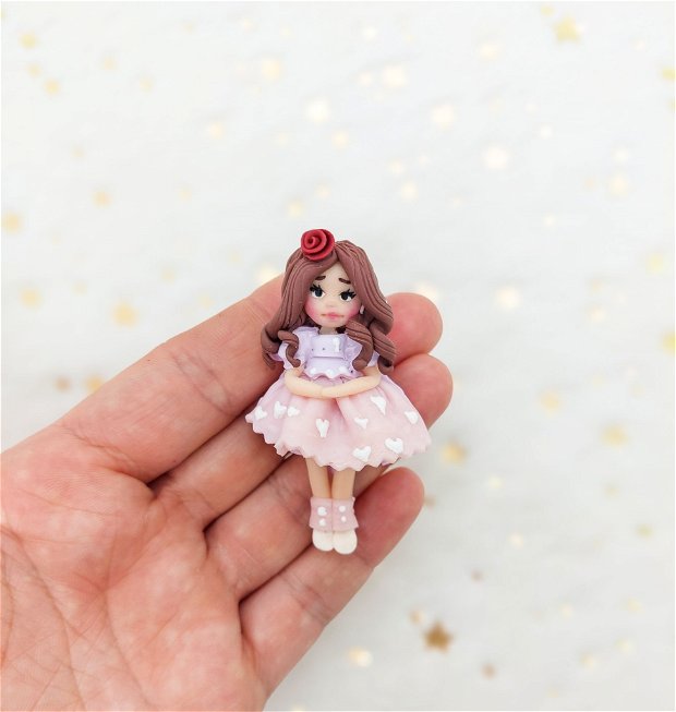 Broșa Mommy's mini doll