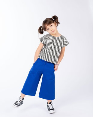 Pantaloni Culotte Royal Blue