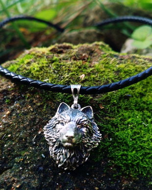 Pandantiv Silver Wolf