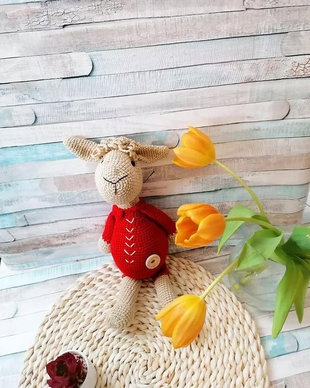 Lama lama red pijama