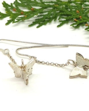 Cercei Butterflies Silver (1)