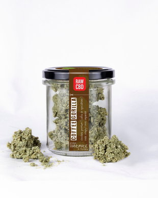 Coffee Gorilla 30 mg Raw CBD Powered
