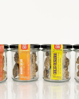 Smart Stash 4 Borcănele 30 mg Raw CBD Powered