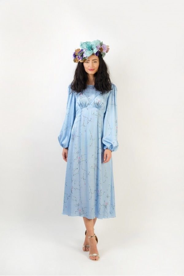 Blue Dream Dress Midi