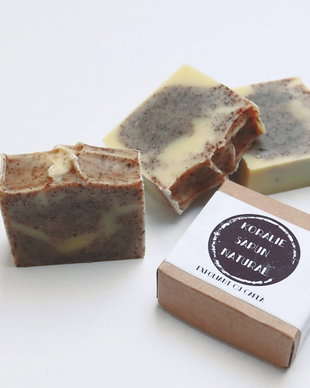 Sapun natural exfoliant cu cafea